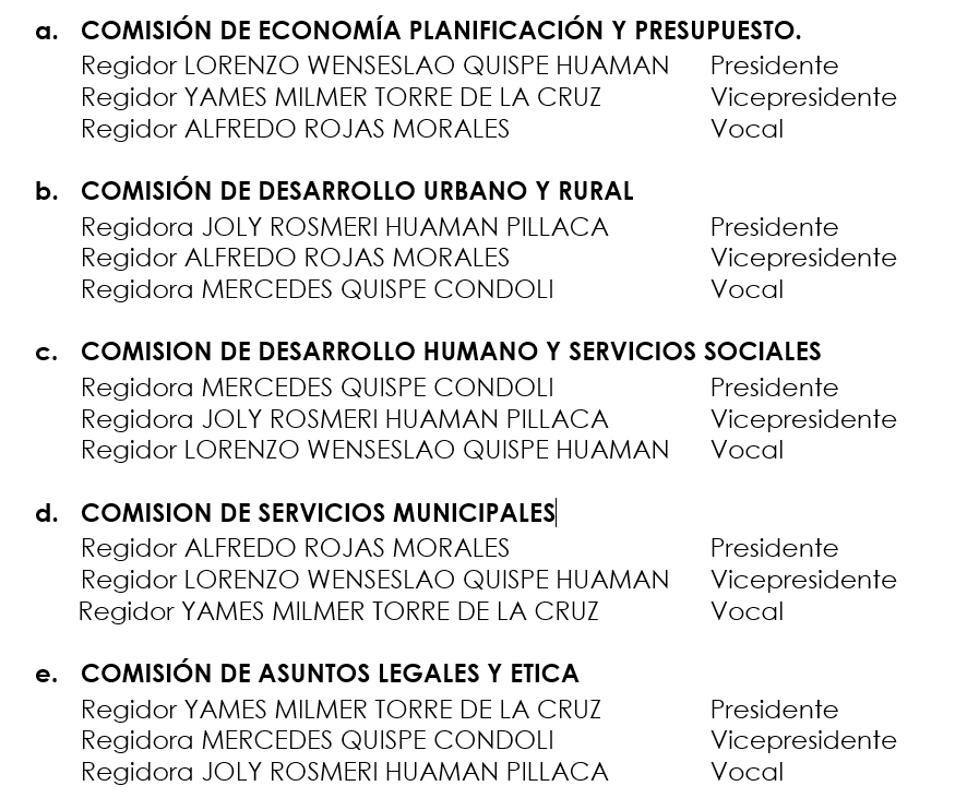 Comisiones